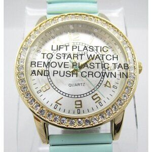 Women Gossip Quartz WR Analog 36mm Round Watch (H486) "New Battery"